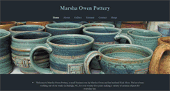 Desktop Screenshot of marshaowenpottery.com
